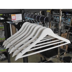 Плічка дерев'яні 42см./1,6см (білі)